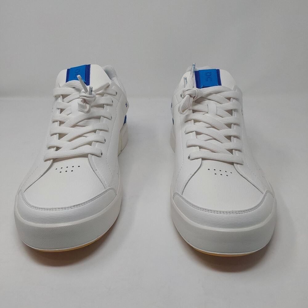 On Running The Roger Centre Court White Blue Men’s 11 Tennis Sneakers - Picture 2 of 16
